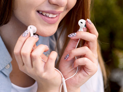 Auricolari Stereo USB-C Bianchi con Microfono | Moko®