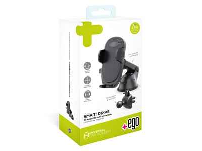 Supporto auto Universale Kit 3in1 aggancio per bocchette e cruscotto Nero - MOKO