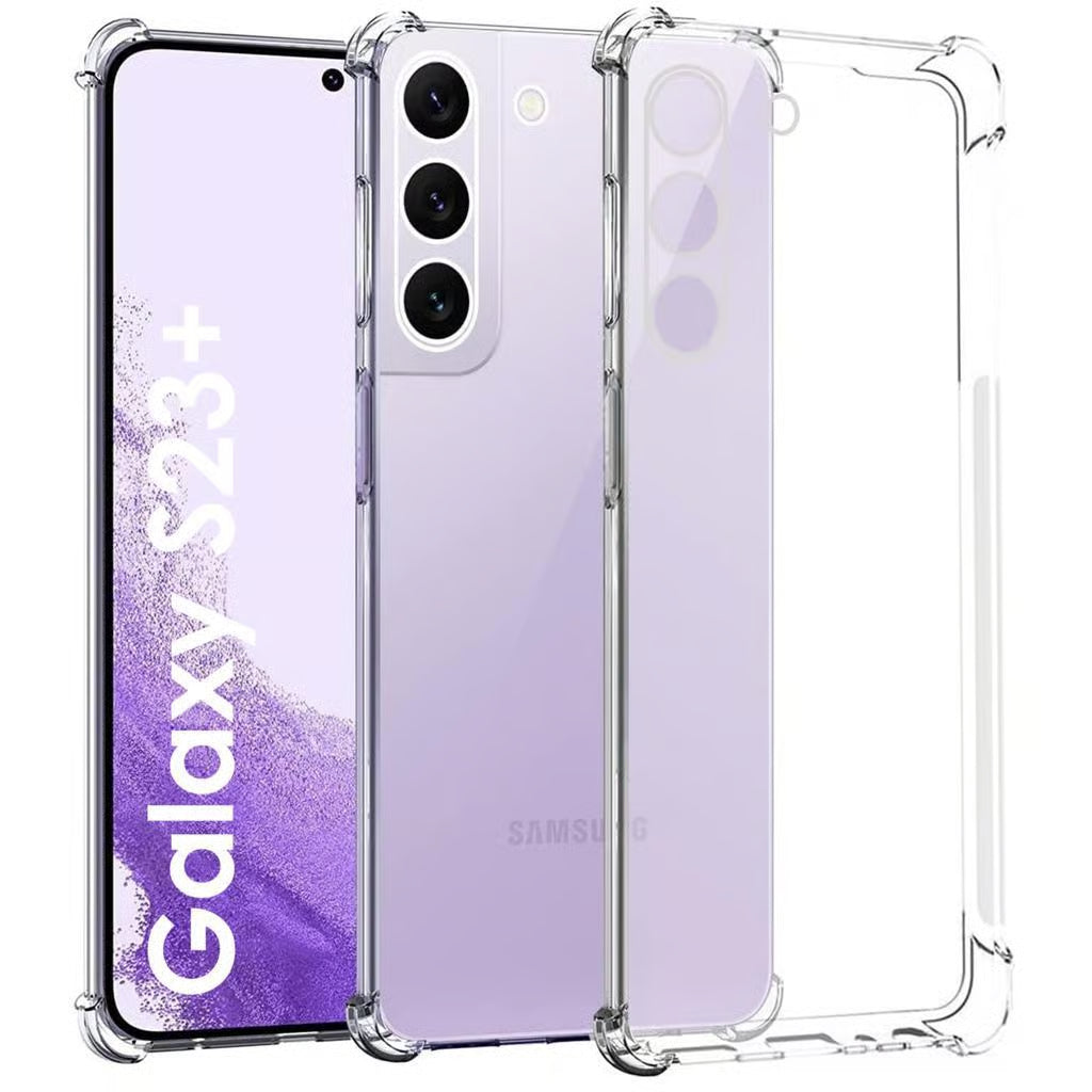 Cover trasparente Galaxy S23PLUS - Protezione elegante e sottile per il tuo smartphone - MOKO