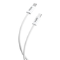 Cavo USB-C USB-C serie COLOR White con rivestimento in nylon bianco