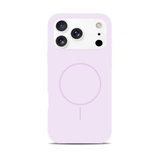 Cover Silicone MagSafe Serie MagSilk Lilla Apple iPhone 17 Pro