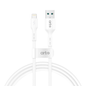 Cavo USB-A Lightning DATA STRONG bianco da 1 metro