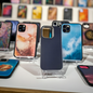 Cover colorata iPhone 15 Pro blu - Protezione elegante e stile unico - MOKO