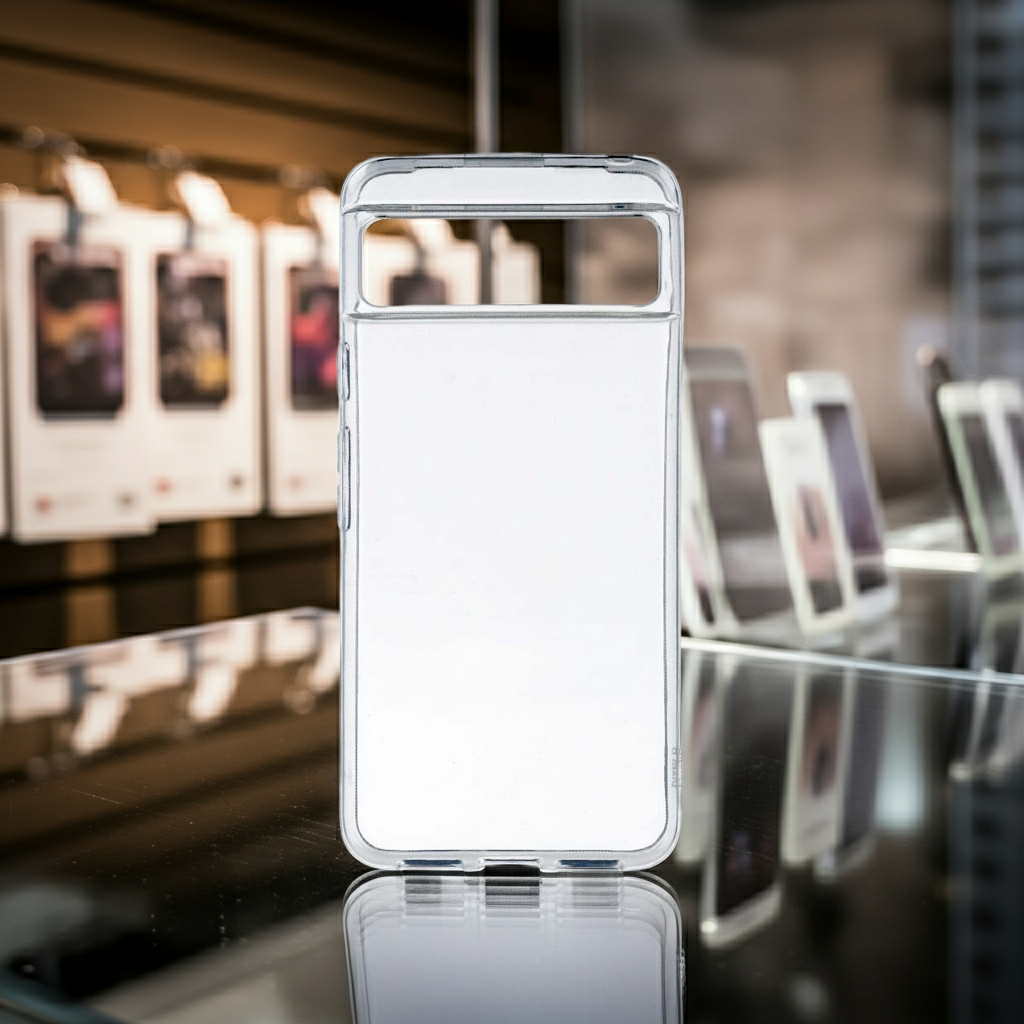 Cover Trasparente Google Pixel 8A | TPU Bordo Liscio – Moko®