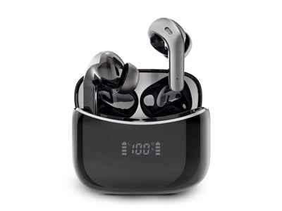 Auricolari wireless neri di alta qualità per un suono cristallino - MOKO