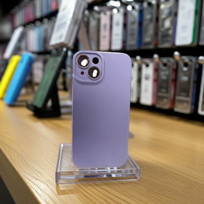 Cover colorata Iphone 14 - Lilla - MOKO