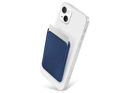 Portafoglio Magnetico Blu: Eleganza e Funzionalità in Uno - MOKO