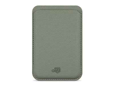 Wallet Magnetico verde jeans - MOKO