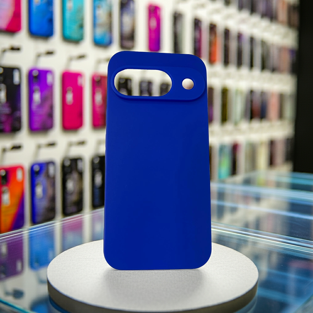 Cover Google Pixel 9 blu acceso - Protezione colorata e stile elegante - MOKO