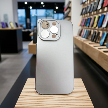 Cover iPhone 15 Pro argento - Elegante Protezione Colorata per il Tuo Smartphone - MOKO