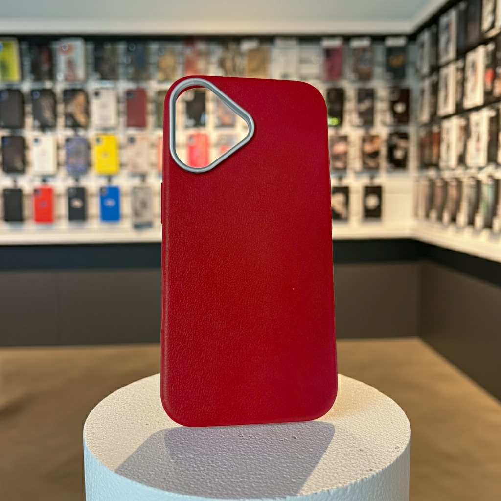 Cover colorata iPhone 16 rosso - Stile e Protezione per il Tuo Smartphone - MOKO