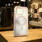 Cover trasparente Iphone 15 Pro Max rosa chiaro MagSafe - MOKO