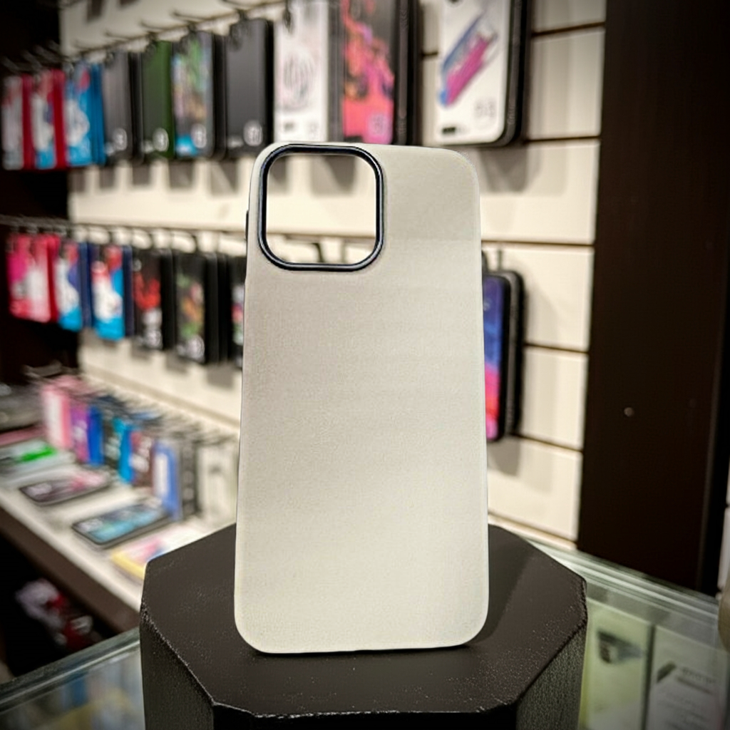 Cover colorata Iphone 14 Pro Max - bianco beige - MOKO