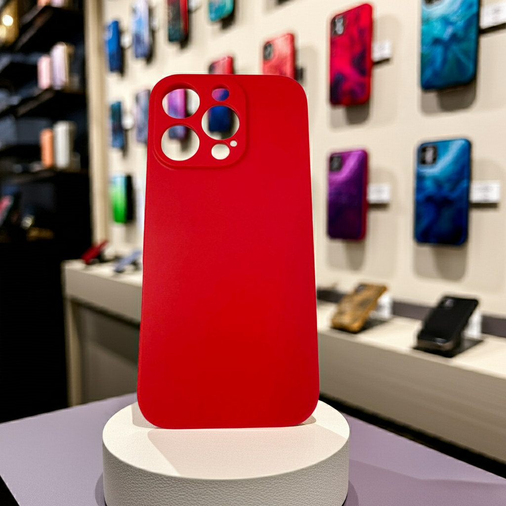 Cover iPhone 16 Pro rossa - Cover colorata per proteggere il tuo smartphone - MOKO