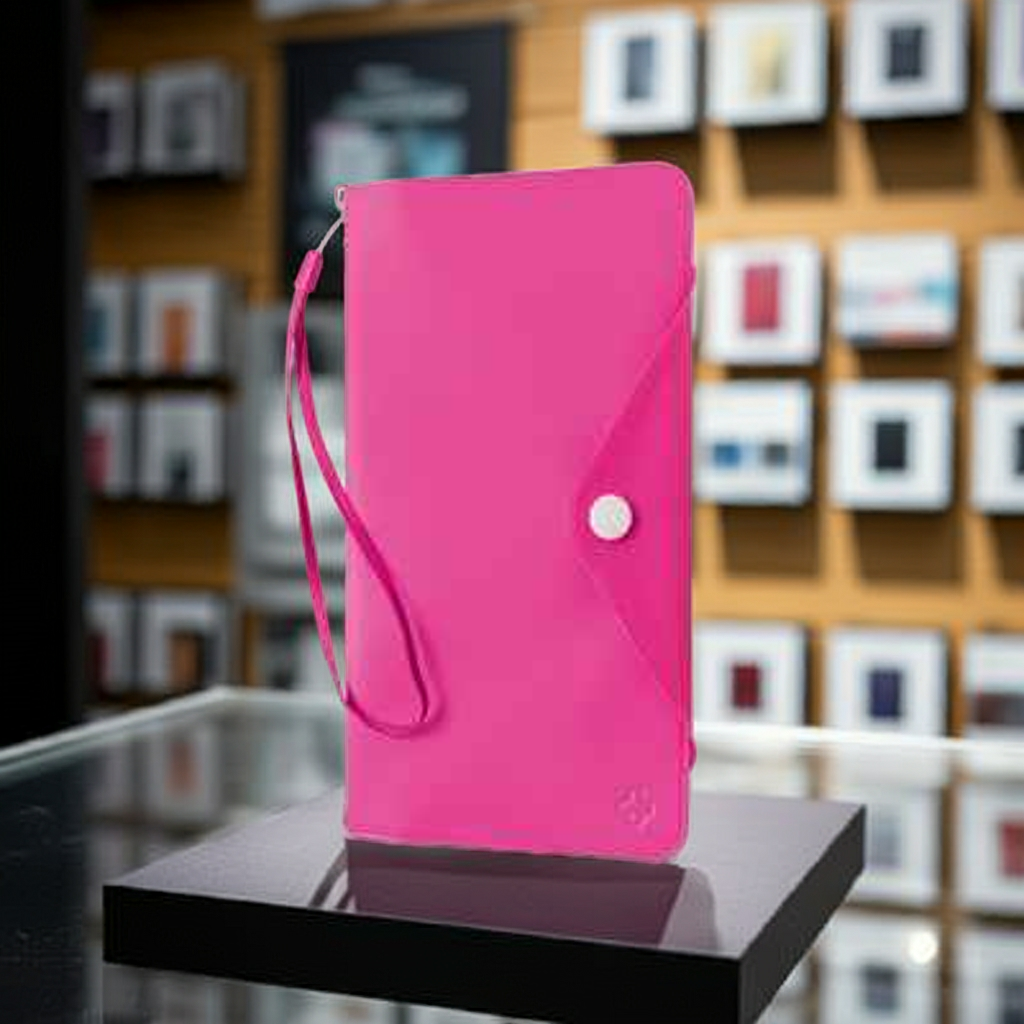 Portafoglio Impermeabile Rosa Water Clutch per Proteggere i Tuoi Oggetti - MOKO