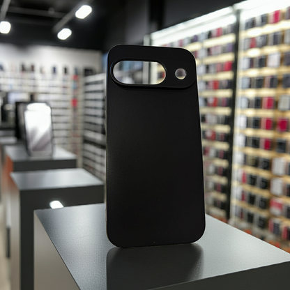 Cover Google Pixel 9 nera - Protezione colorata e stile moderno - MOKO