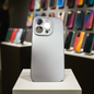 Cover iPhone 15 Pro Max argento - Custodia colorata e protettiva - MOKO