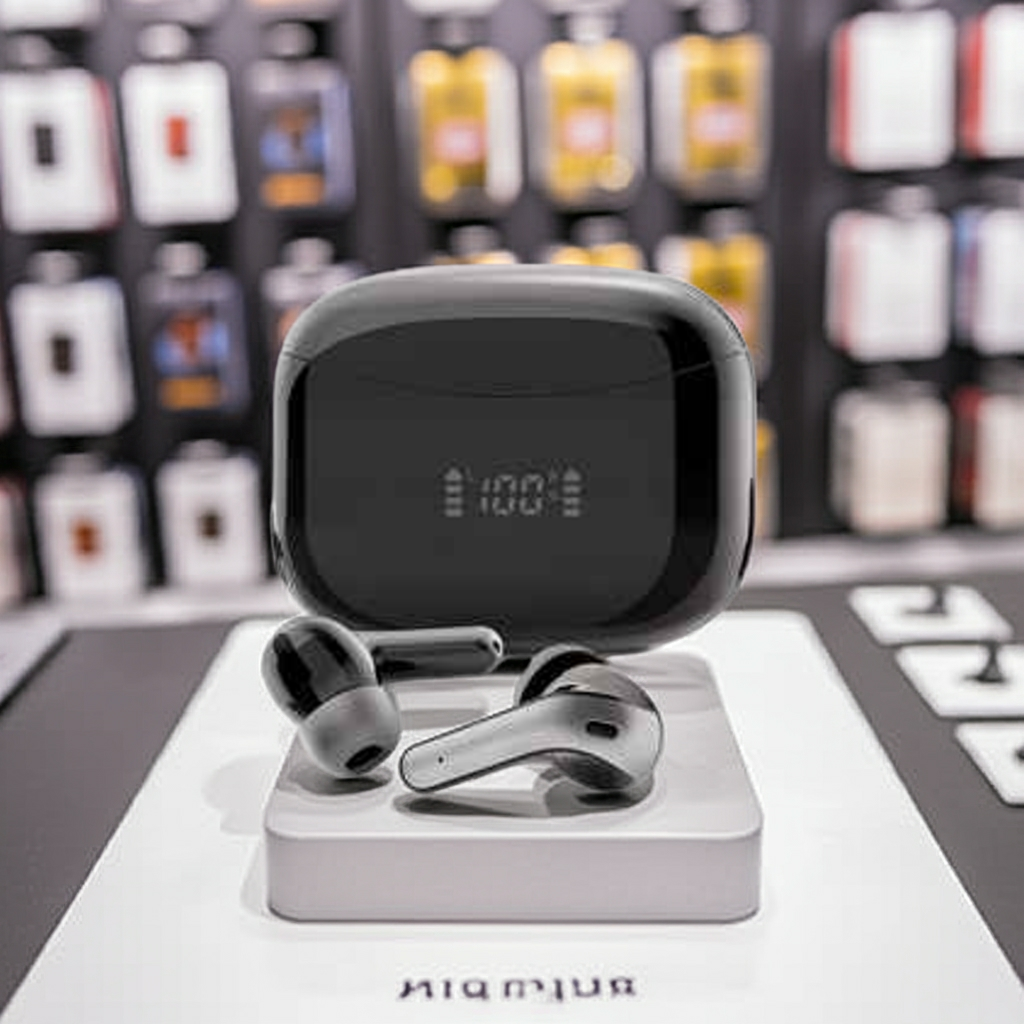 Auricolari wireless neri di alta qualità per un suono cristallino - MOKO