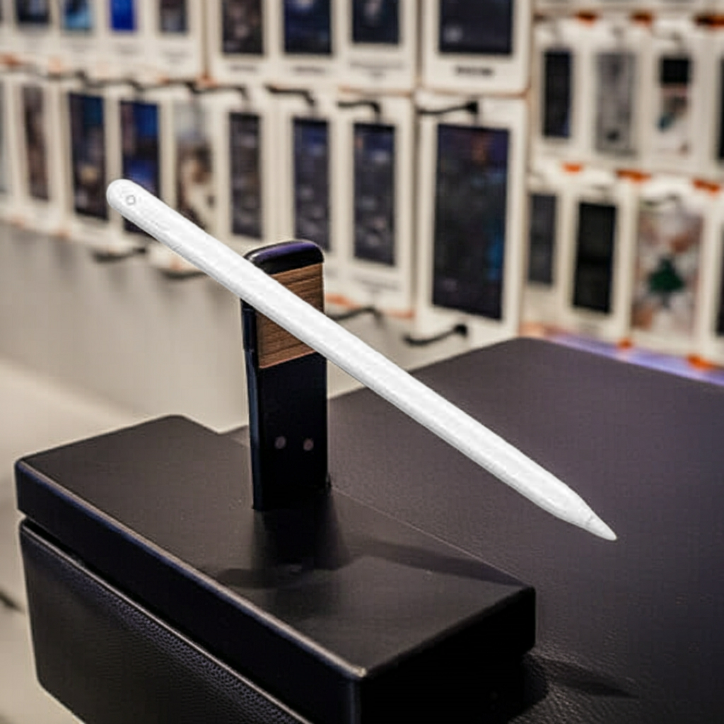 Penna Capacitiva Touchscreen Stylo Smart Bianco - Massima Precisione e Comfort - MOKO