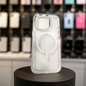 Cover trasparente magsafe Iphone 16 Pro- bianco - MOKO