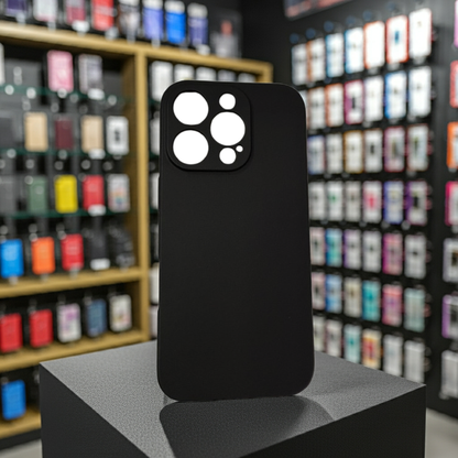 Cover colorata Iphone 16 Pro nero - MOKO